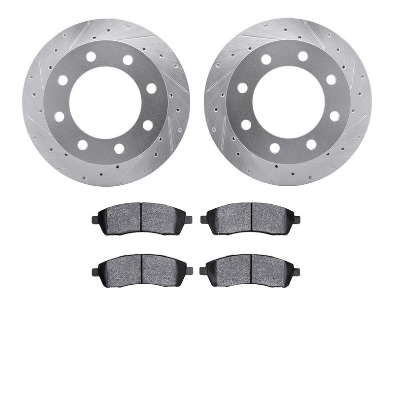 Dynamite Friction 7502-54131 Disc Brake Kit - Rear