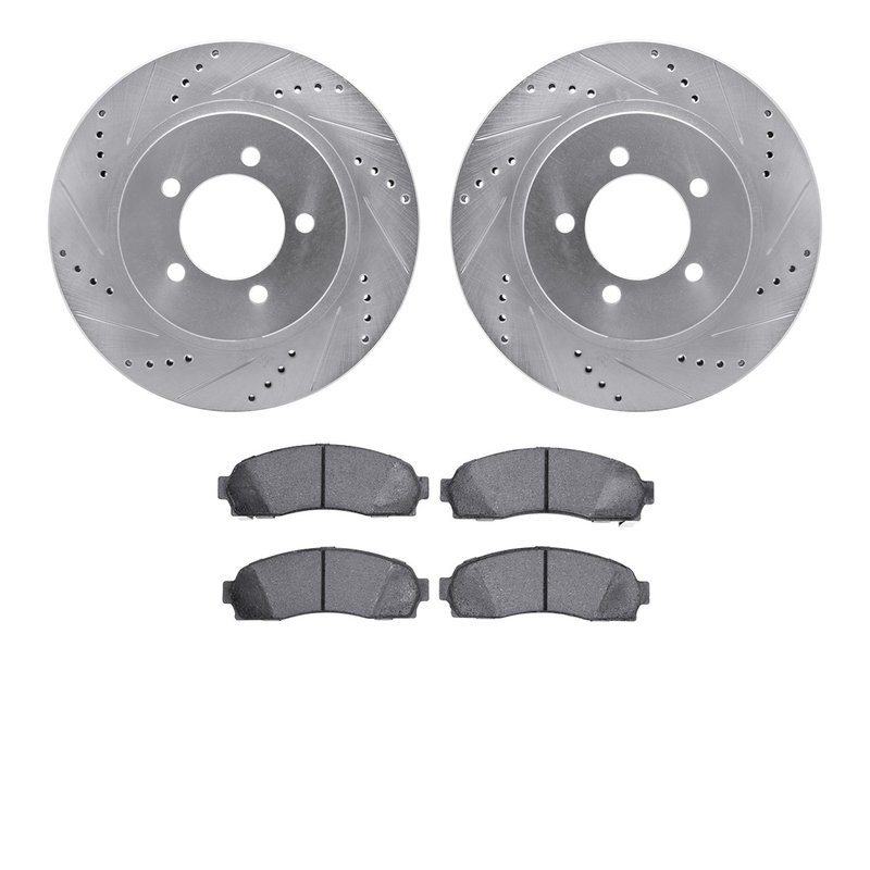 Dynamite Friction 7502-54143 Disc Brake Kit - Front