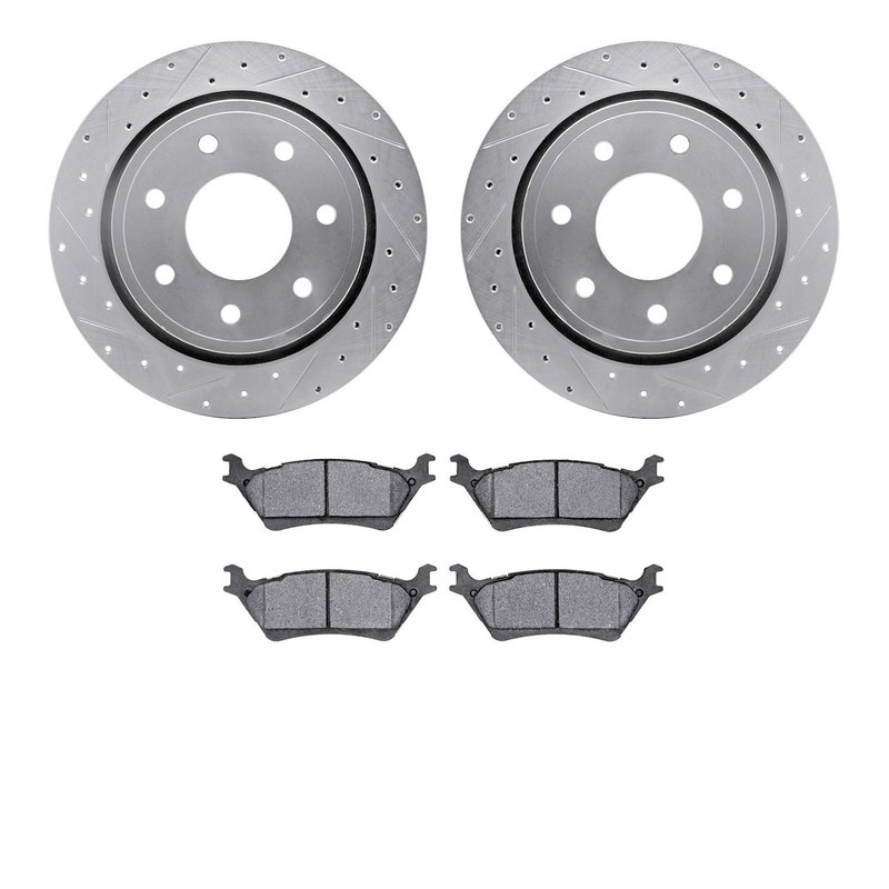 Dynamic Friction 7502-54207 Disc Brake Kit - Rear