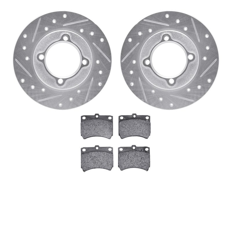 Dynamite Friction 7502-54222 Disc Brake Kit - Front
