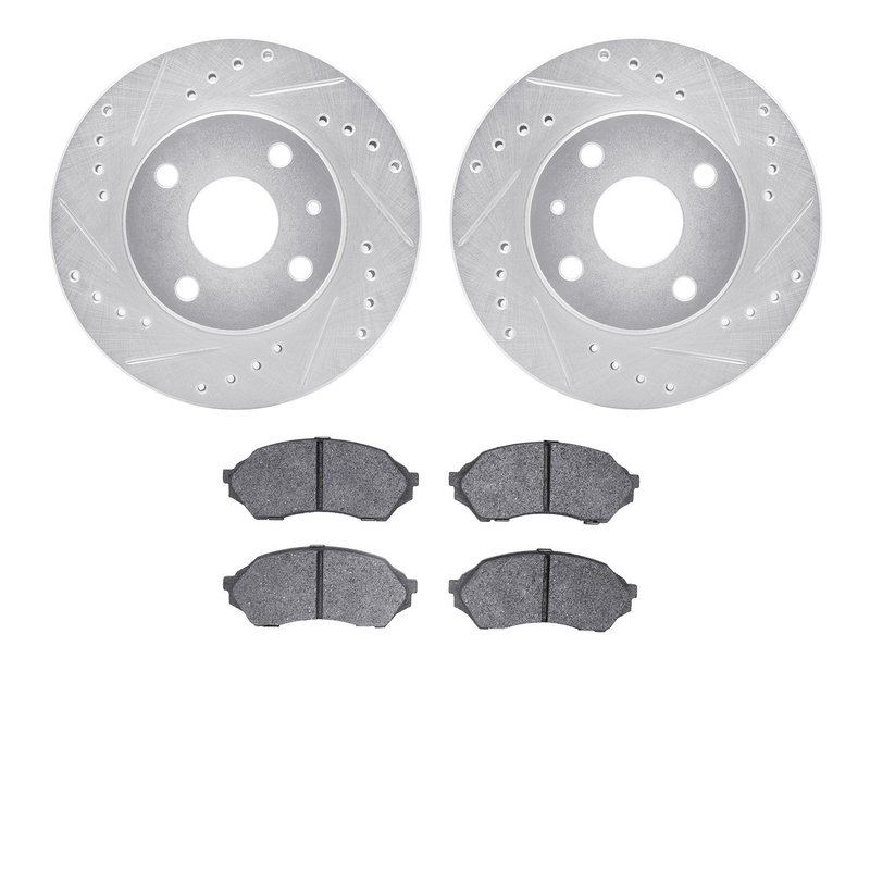Dynamite Friction 7502-54226 Disc Brake Kit - Front