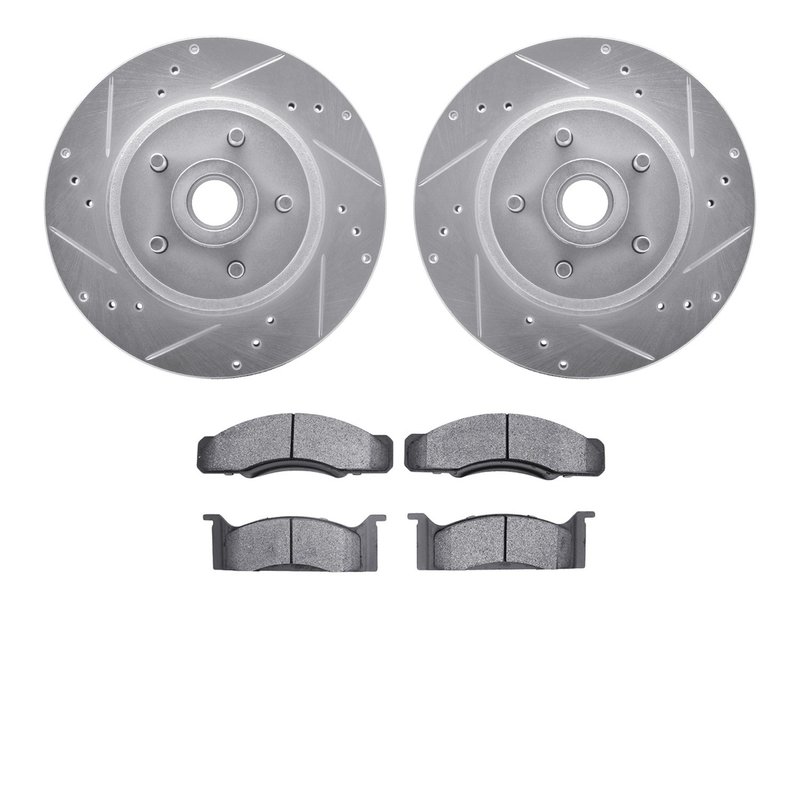Dynamic Friction 7502-55037 Disc Brake Kit - Front