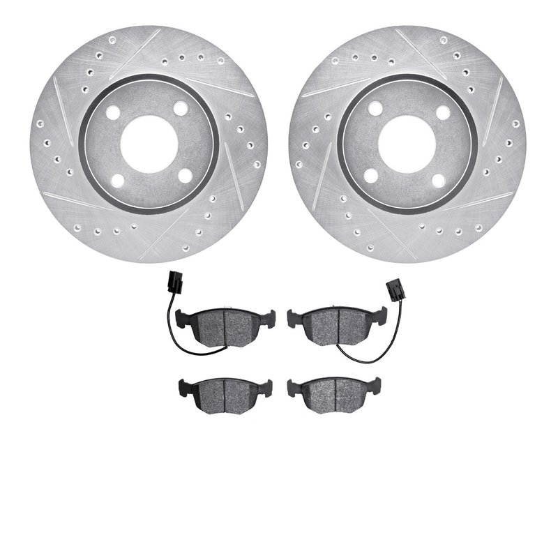 Dynamite Friction 7502-56009 Disc Brake Kit - Front