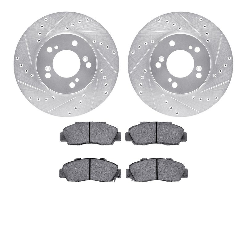 Dynamite Friction 7502-58007 Disc Brake Kit - Front