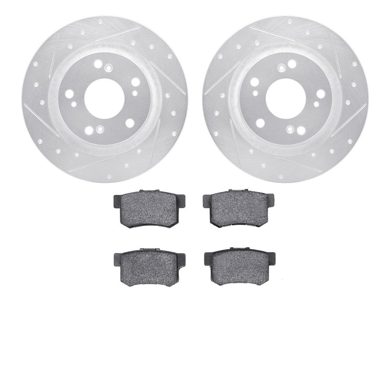 Dynamite Friction 7502-59029 Disc Brake Kit - Rear