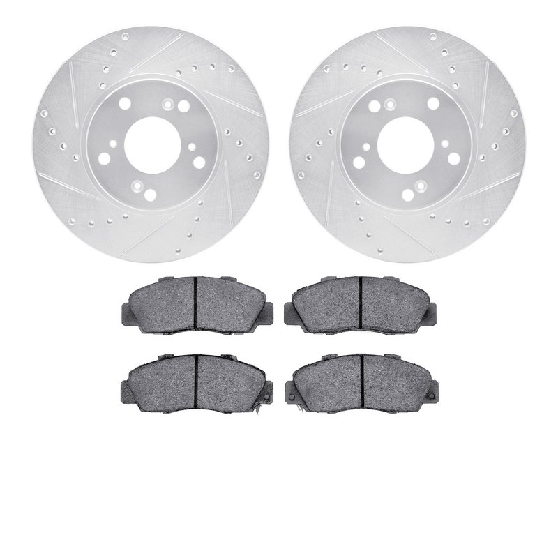 Dynamite Friction 7502-59051 Disc Brake Kit - Front