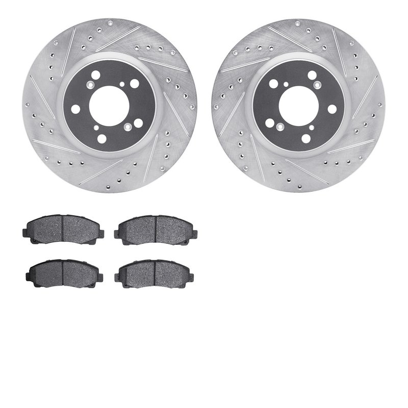 Dynamite Friction 7502-59092 Disc Brake Kit - Front