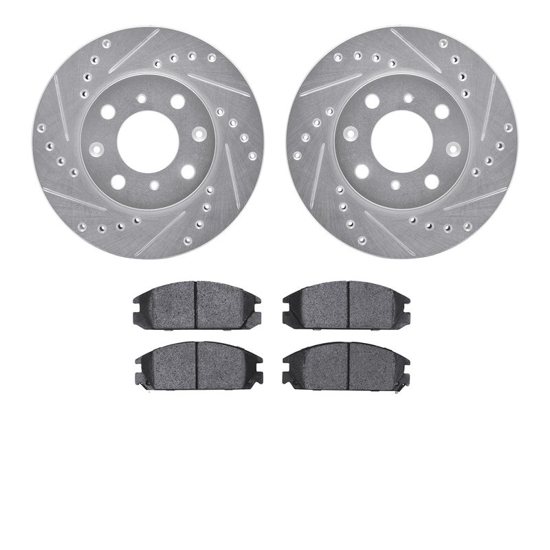 Dynamic Friction 7502-59149 Disc Brake Kit - Front