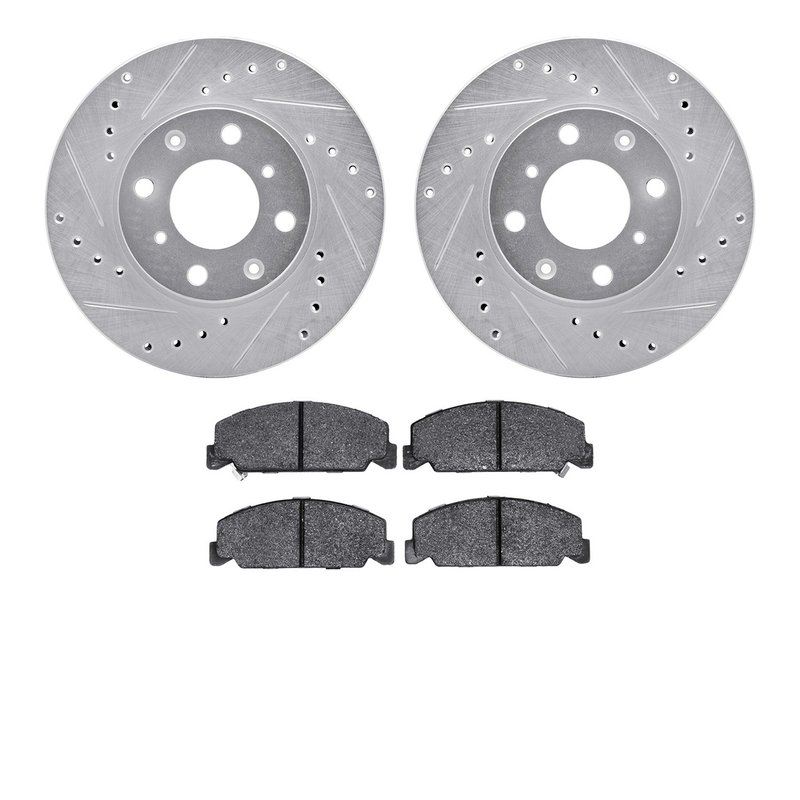 Dynamite Friction 7502-59161 Disc Brake Kit - Front