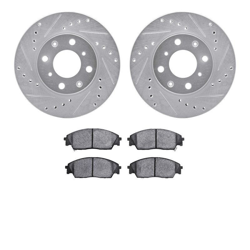 Dynamite Friction 7502-59162 Disc Brake Kit - Front