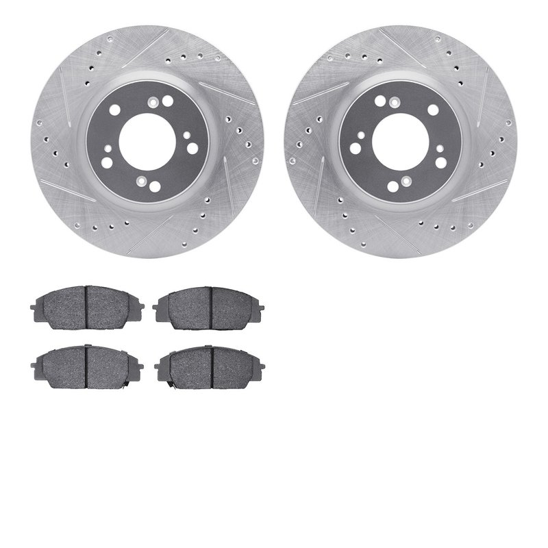 Dynamite Friction 7502-59247 Disc Brake Kit - Front