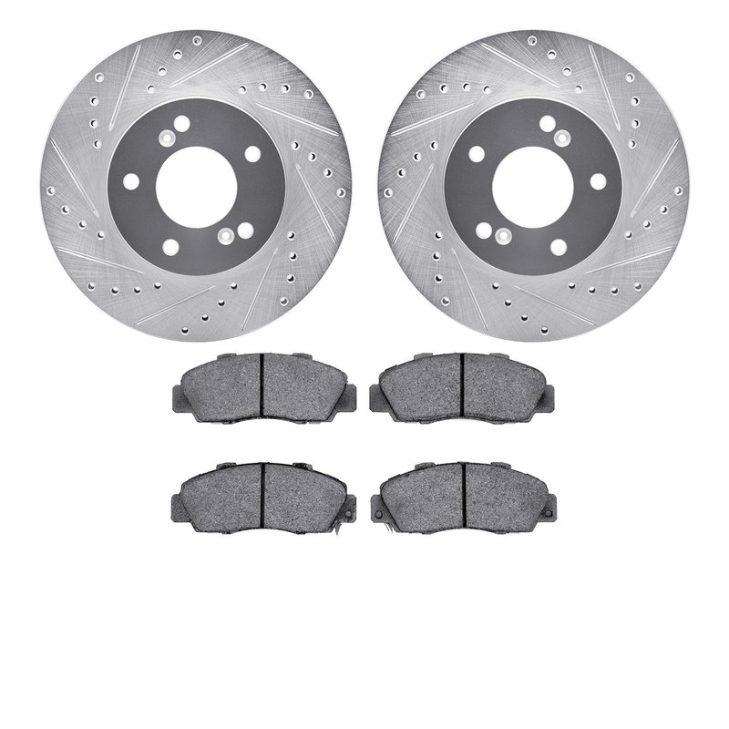 Dynamite Friction 7502-59313 Disc Brake Kit - Front