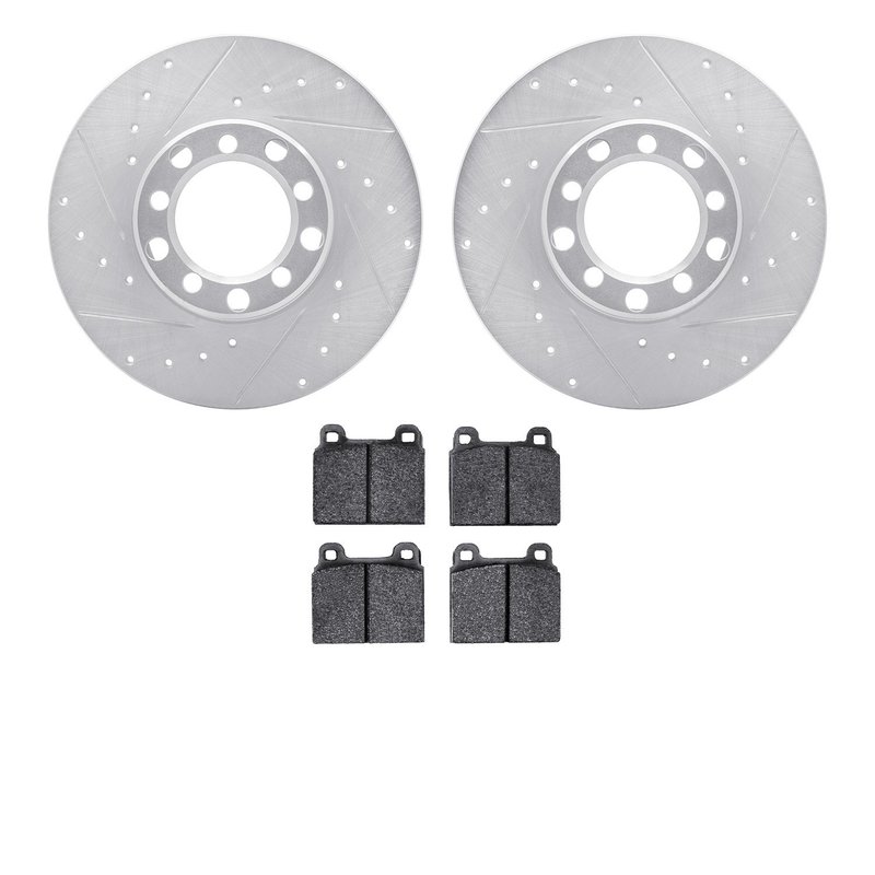 Dynamite Friction 7502-63009 Disc Brake Kit - Front