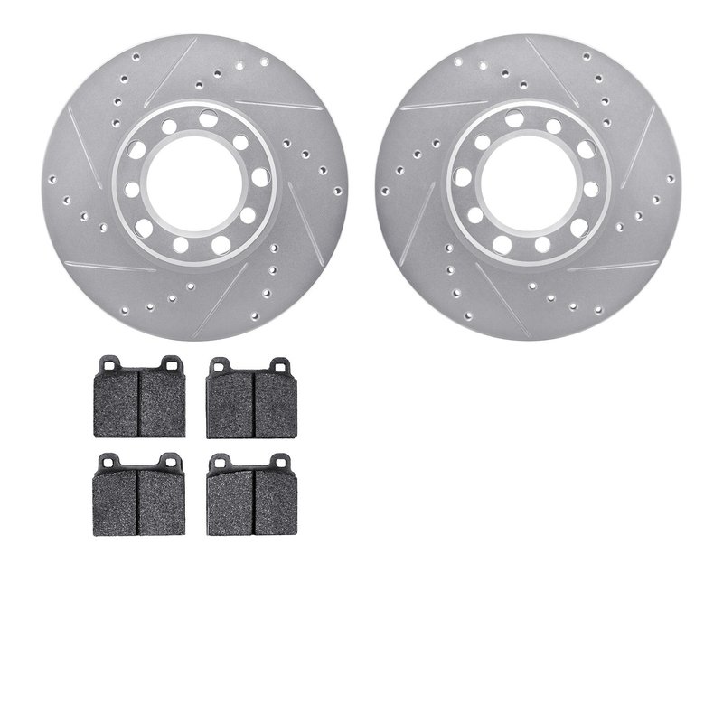 Dynamite Friction 7502-63012 Disc Brake Kit - Front