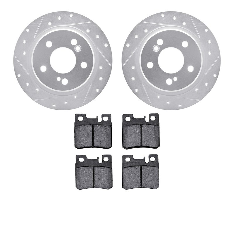 Dynamite Friction 7502-63022 Disc Brake Kit - Rear