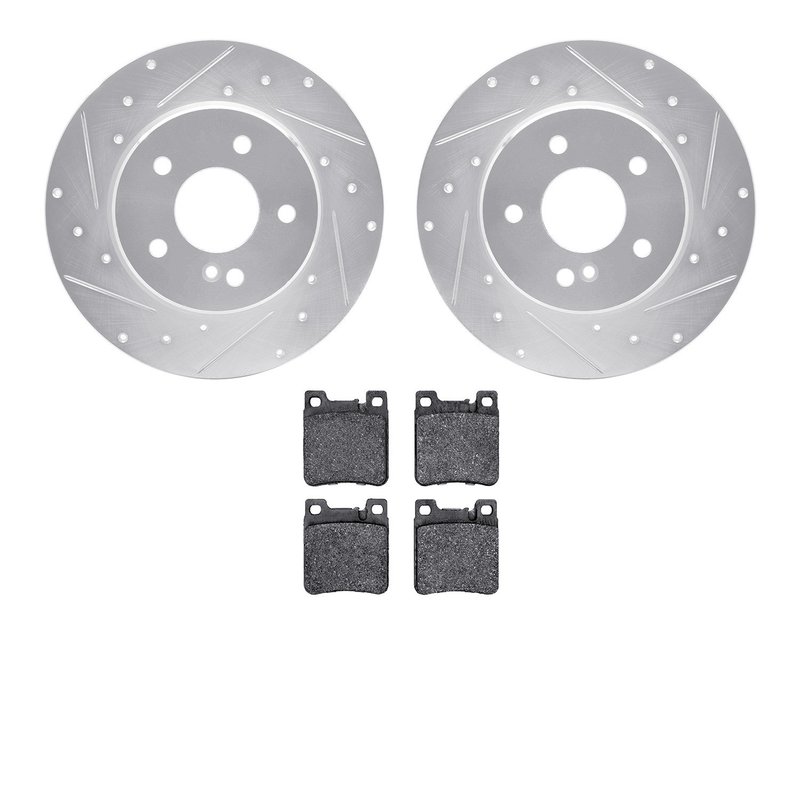 Dynamite Friction 7502-63033 Disc Brake Kit - Rear
