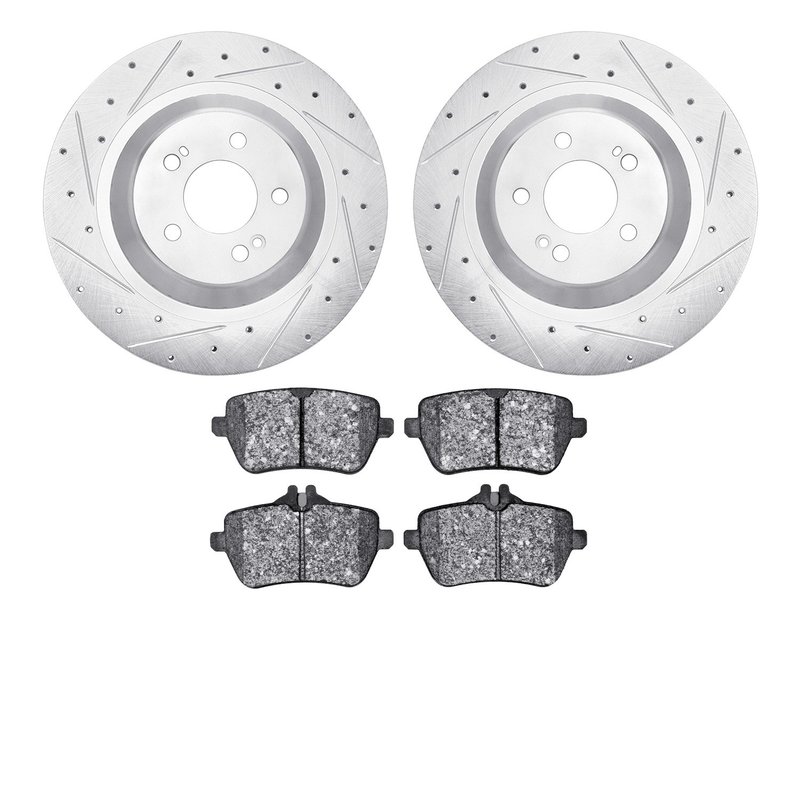 Dynamite Friction 7502-63059 Disc Brake Kit - Rear