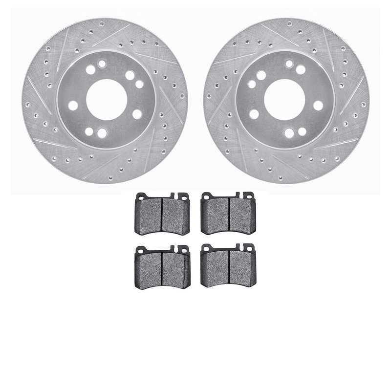 Dynamite Friction 7502-63195 Disc Brake Kit - Front