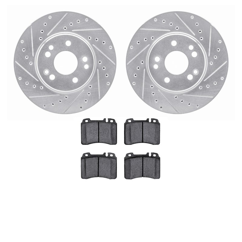 Dynamic Friction 7502-63206 Disc Brake Kit - Front