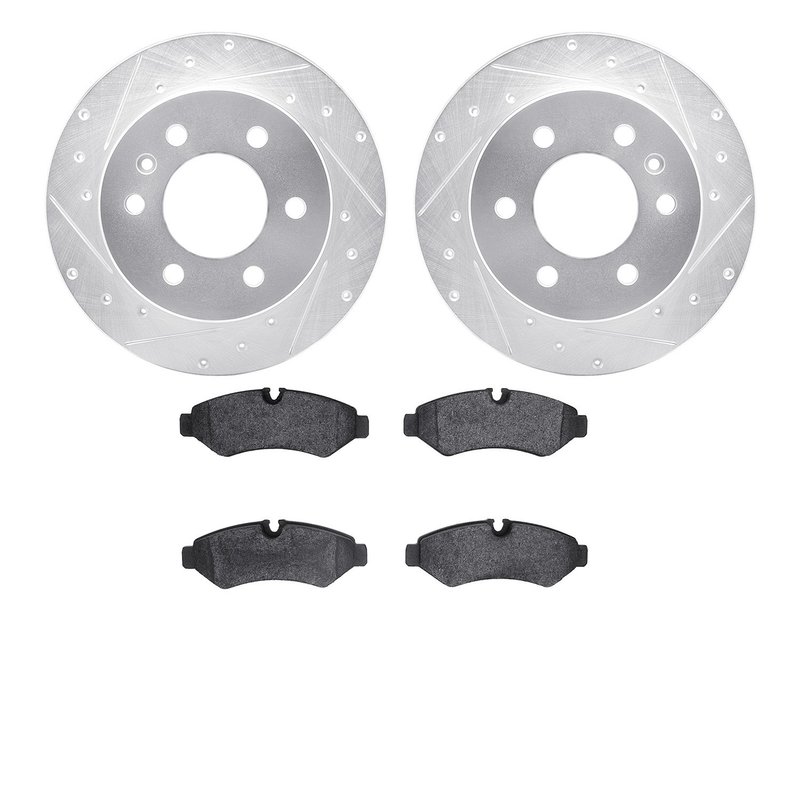 Dynamic Friction 7502-63581 Disc Brake Kit - Rear