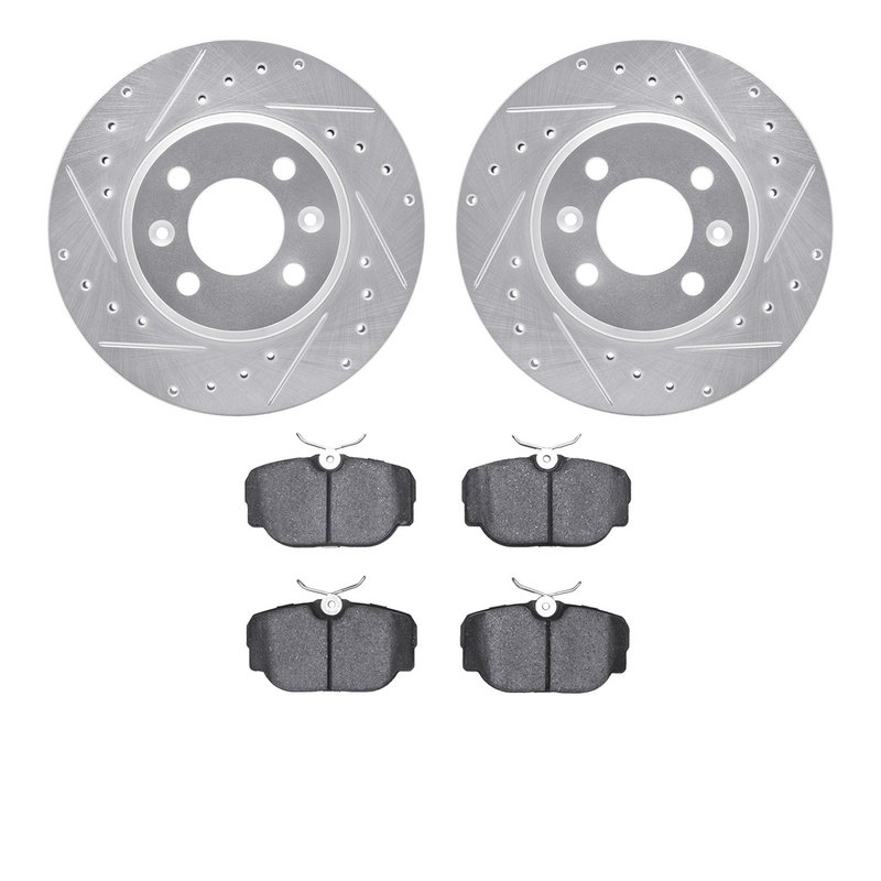 Dynamite Friction 7502-65007 Disc Brake Kit - Front