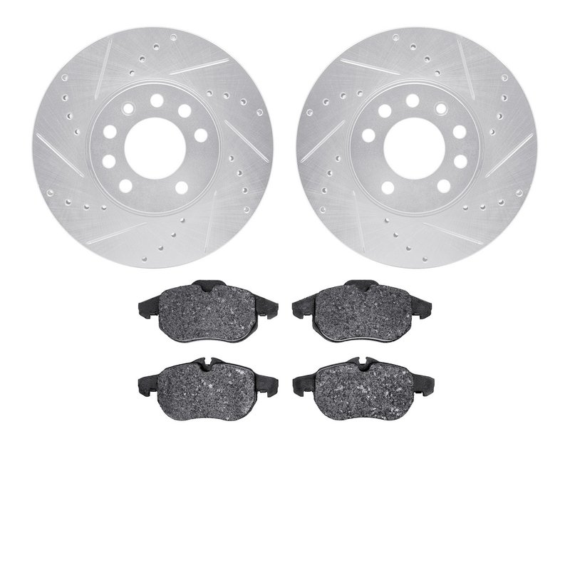 Dynamite Friction 7502-65016 Disc Brake Kit - Front