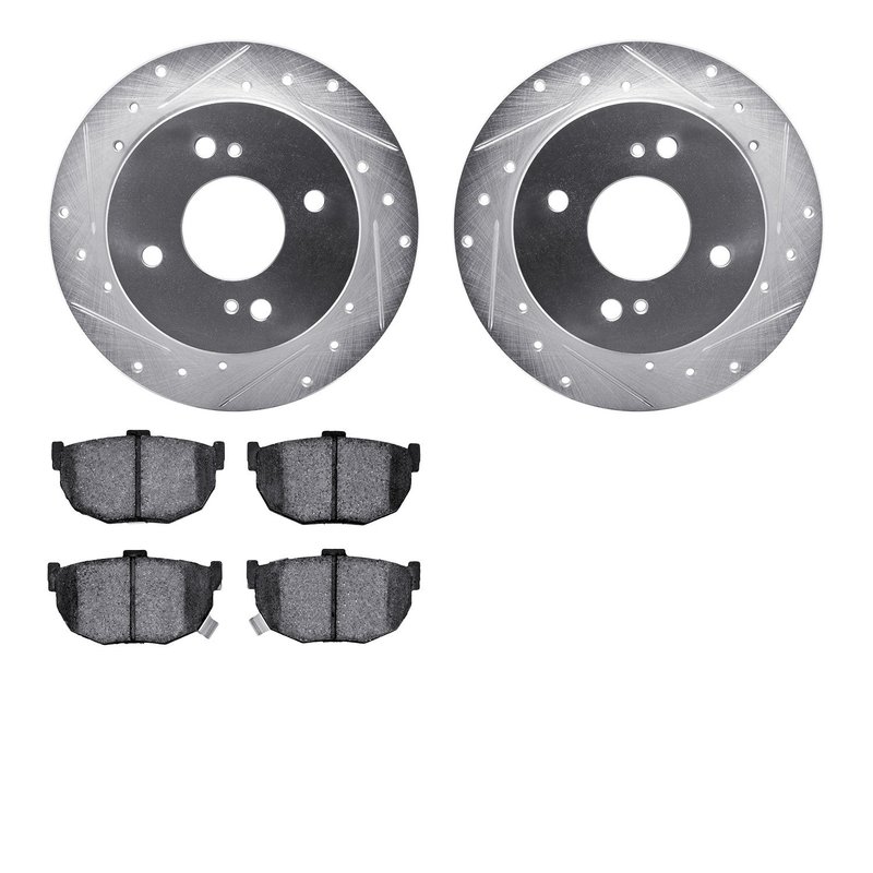 Dynamite Friction 7502-67009 Disc Brake Kit - Rear