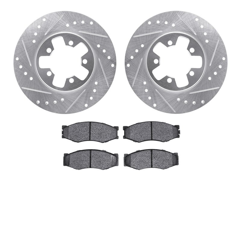 Dynamic Friction 7502-67013 Disc Brake Kit - Front