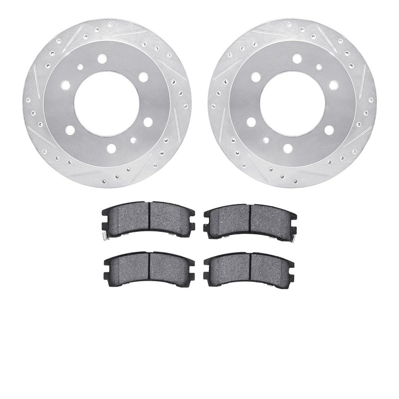Dynamite Friction 7502-67290 Disc Brake Kit - Rear