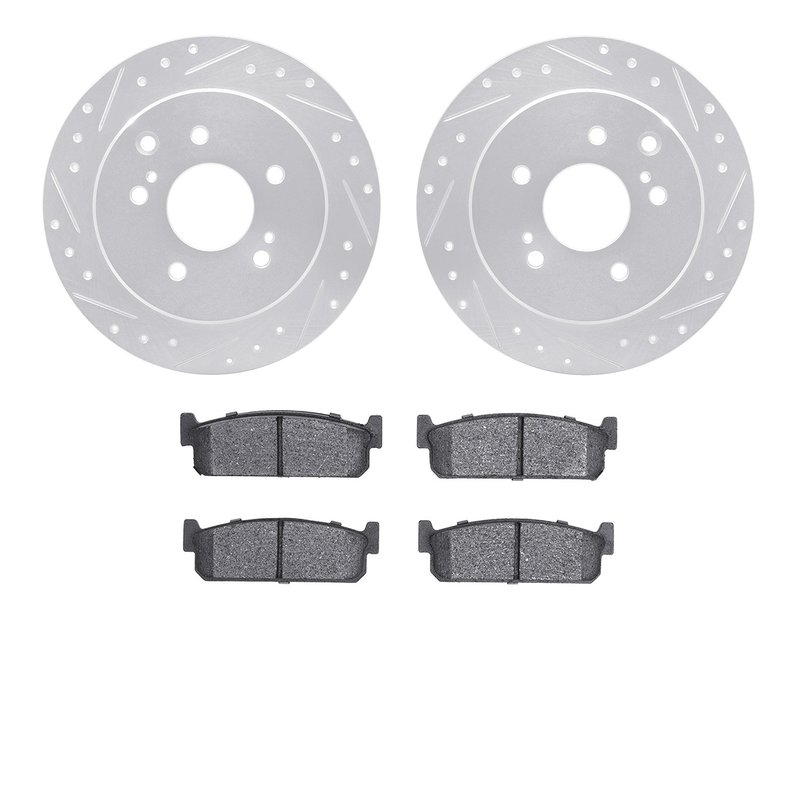 Dynamite Friction 7502-68003 Disc Brake Kit - Rear