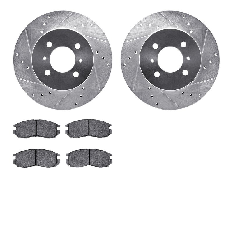 Dynamic Friction 7502-72035 Disc Brake Kit - Front