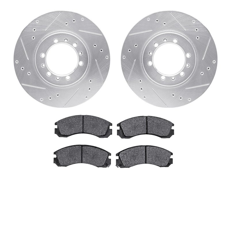 Dynamite Friction 7502-72063 Disc Brake Kit - Front