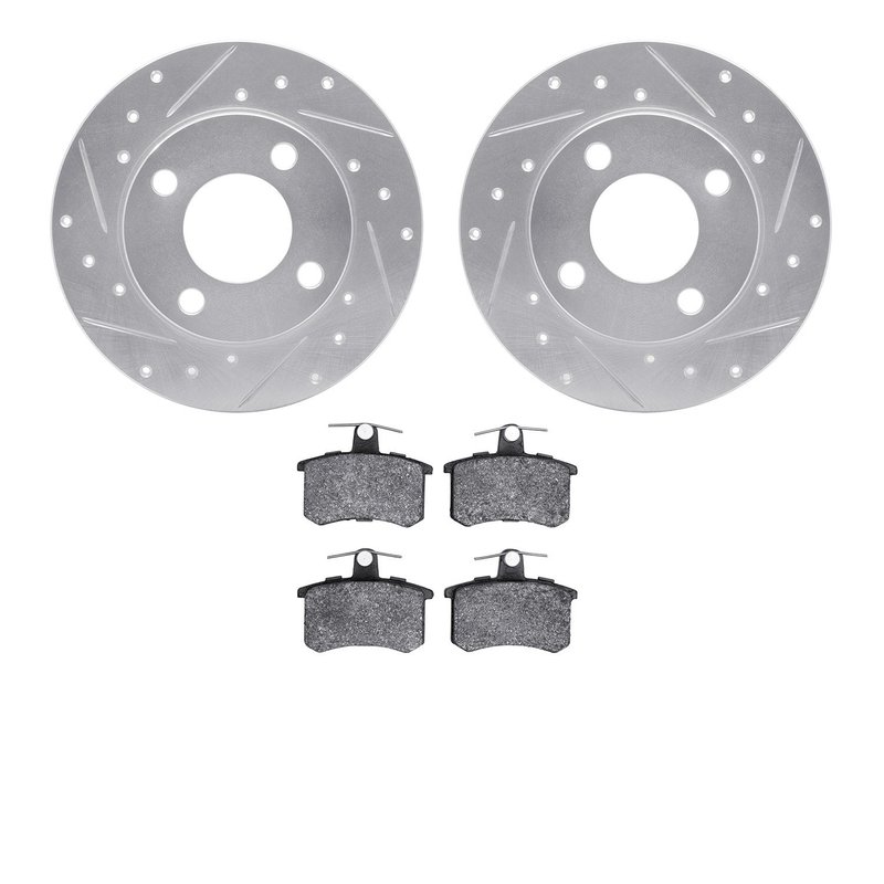 Dynamite Friction 7502-73010 Disc Brake Kit - Rear