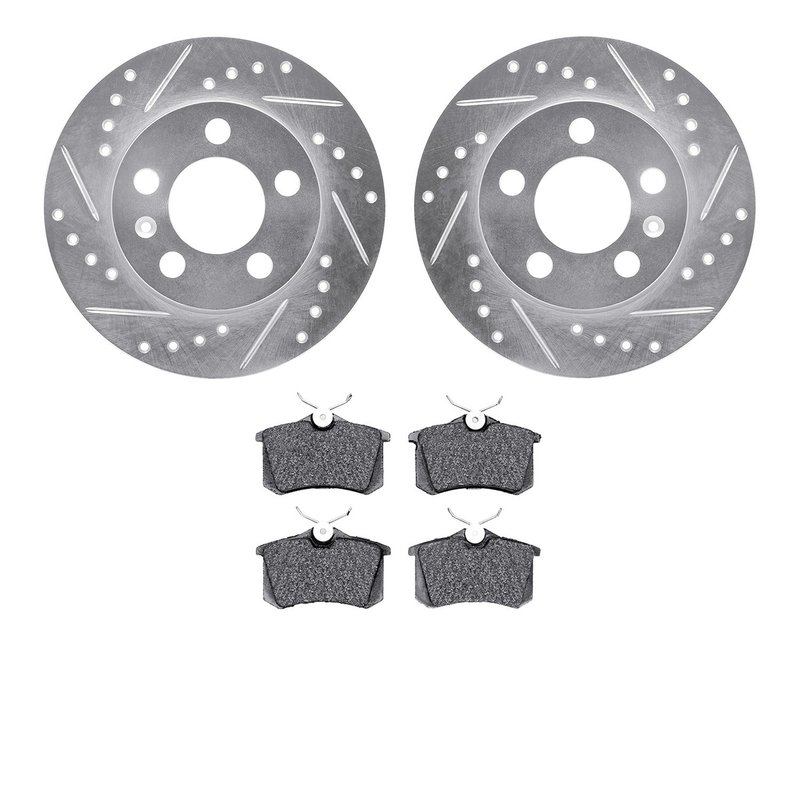 Dynamite Friction 7502-73031 Disc Brake Kit - Rear