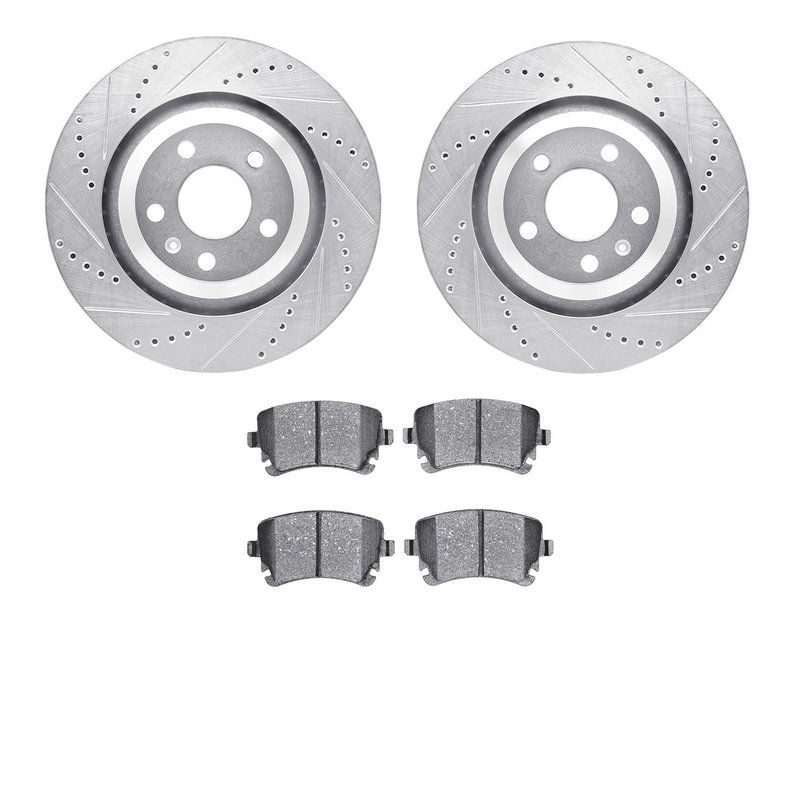 Dynamite Friction 7502-73042 Disc Brake Kit - Rear