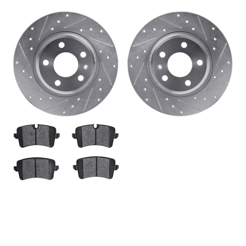 Dynamic Friction 7502-73067 Disc Brake Kit - Rear