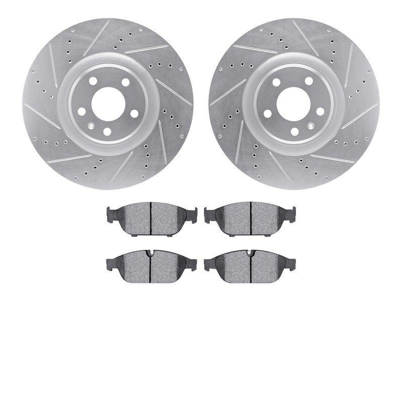 Dynamite Friction 7502-73071 Disc Brake Kit - Front
