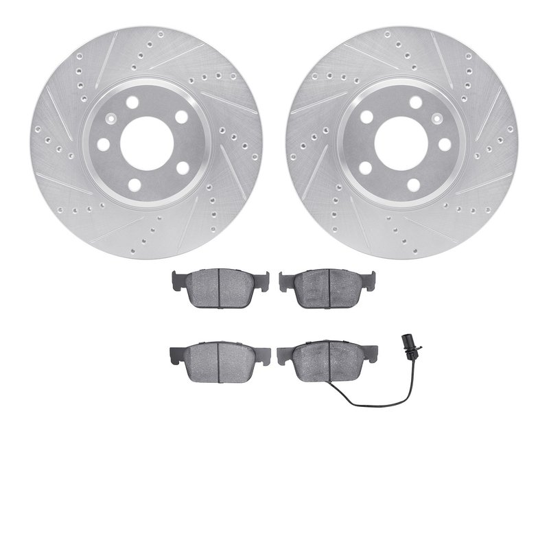 Dynamite Friction 7502-73090 Disc Brake Kit - Front