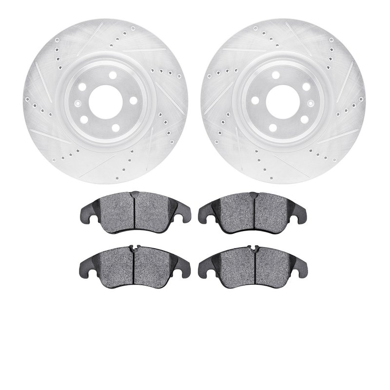 Dynamite Friction 7502-73407 Disc Brake Kit - Front