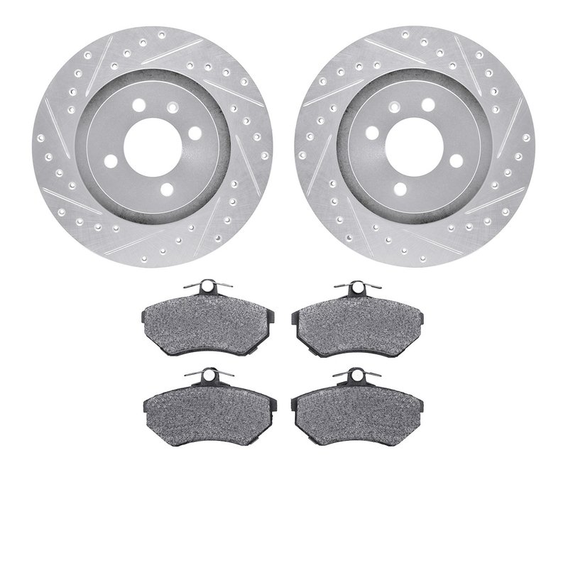 Dynamite Friction 7502-74011 Disc Brake Kit - Front