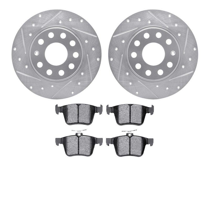 Dynamite Friction 7502-74029 Disc Brake Kit - Rear