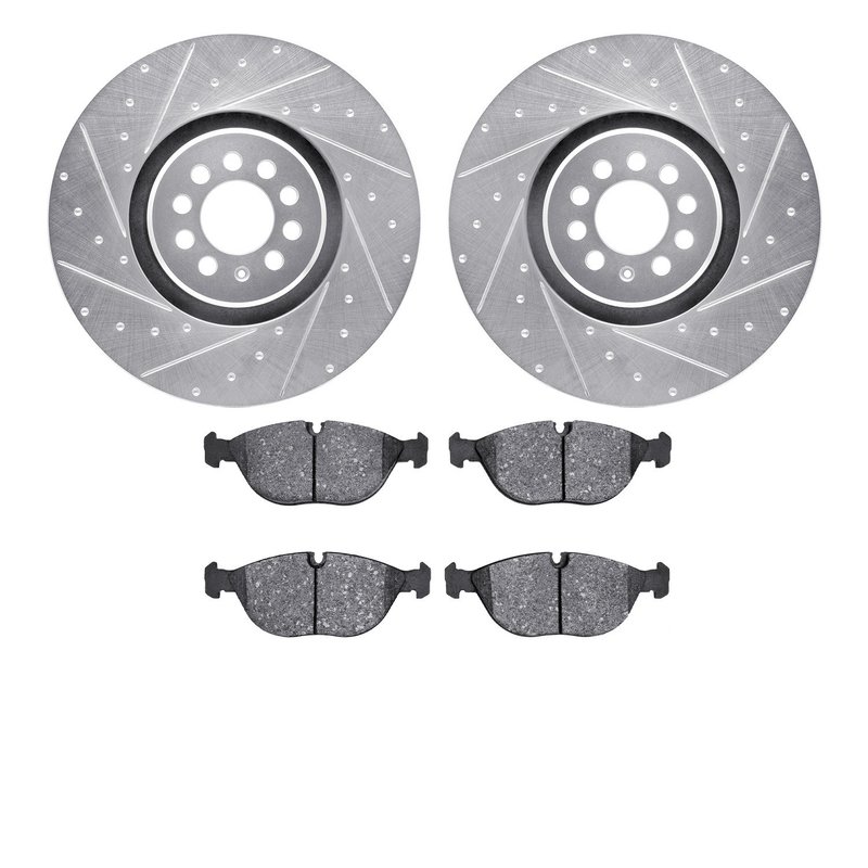Dynamic Friction 7502-74049 Disc Brake Kit - Front