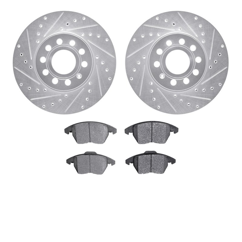 Dynamite Friction 7502-74053 Disc Brake Kit - Front