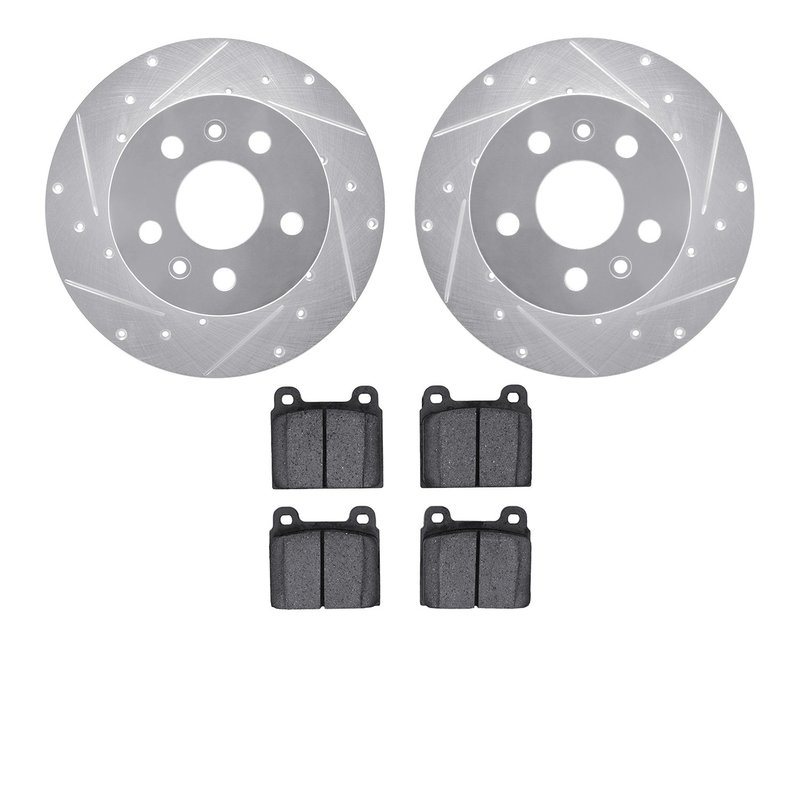 Dynamic Friction 7502-74070 Disc Brake Kit - Front