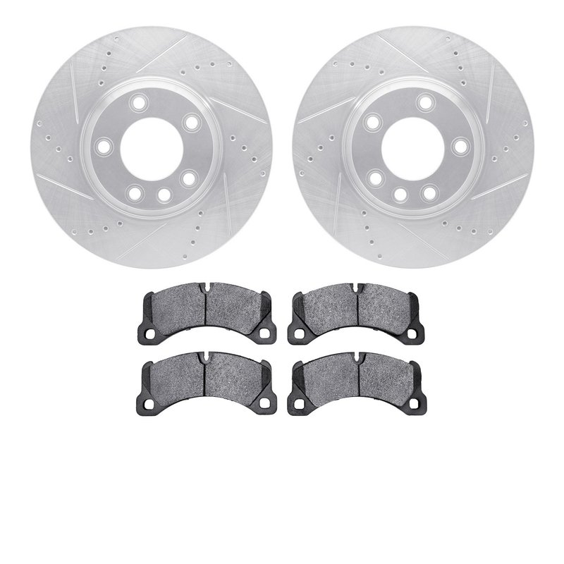 Dynamite Friction 7502-74087 Disc Brake Kit - Front