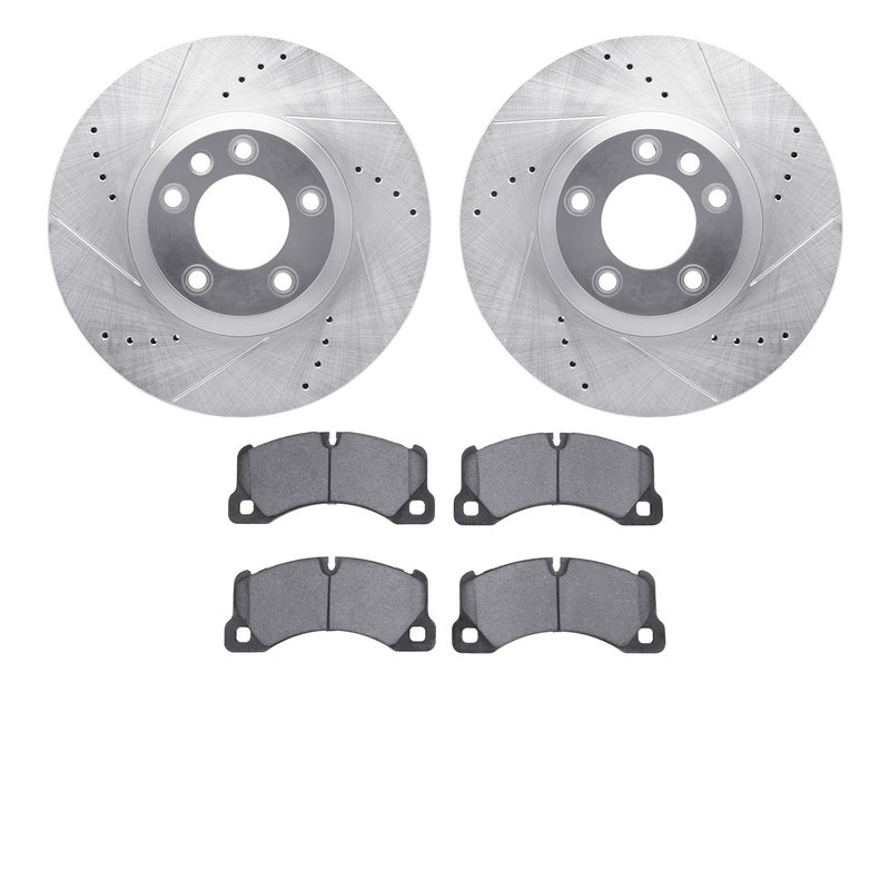 Dynamite Friction 7502-74101 Disc Brake Kit - Front
