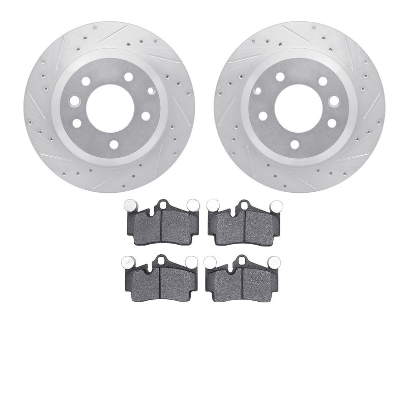 Dynamite Friction 7502-74404 Disc Brake Kit - Rear