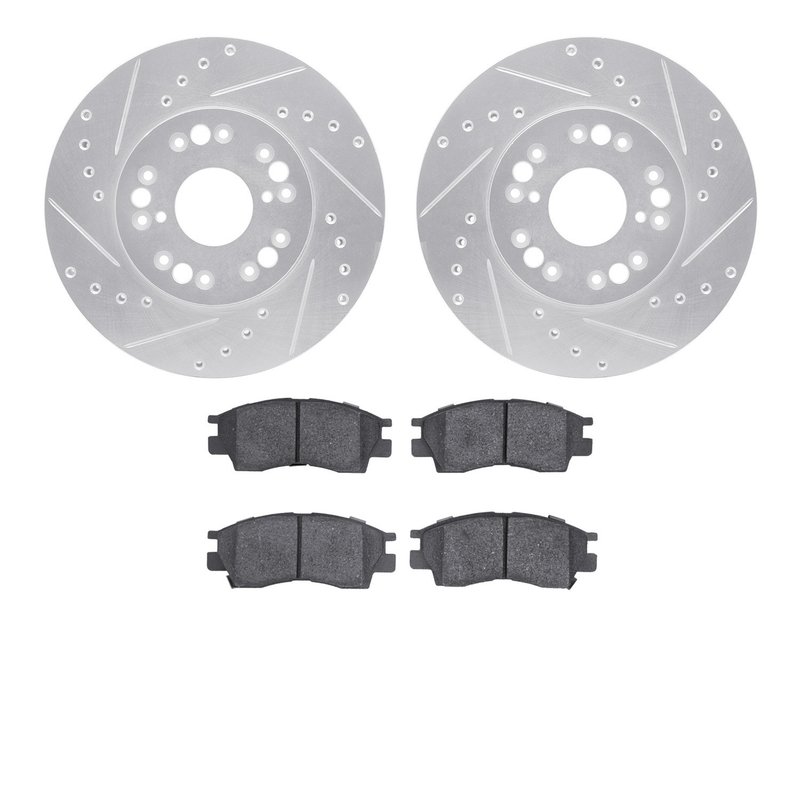 Dynamite Friction 7502-75002 Disc Brake Kit - Front