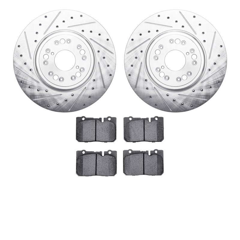 Dynamite Friction 7502-75011 Disc Brake Kit - Front