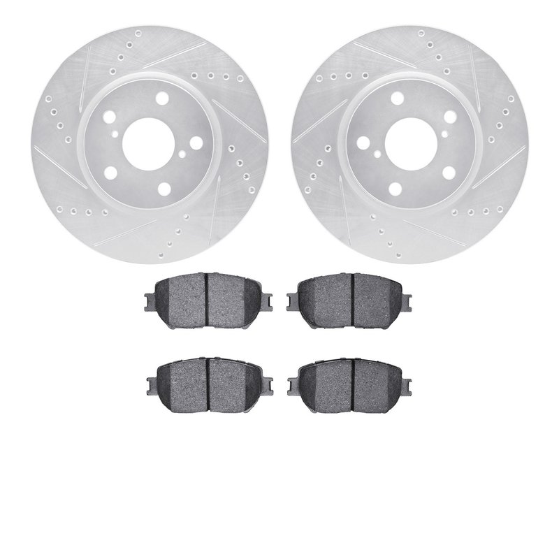 Dynamite Friction 7502-75016 Disc Brake Kit - Front
